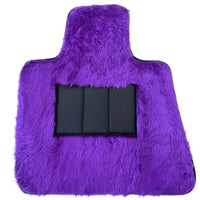 Violet Sheepskin Floor Mats for Rolls-Royce Cullinan (2018-2025)