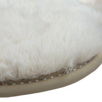 White Sheepskin Floor Mats for Bentley Continental GT (2011–2018) ER56 Design - AutoWin