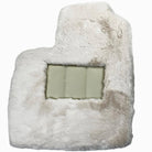 White Sheepskin Floor Mats for Bentley Continental GT (2018-2023) ER56 Design - AutoWin