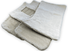 White Sheepskin Mats for Rolls Royce Spectre (2023-2024)