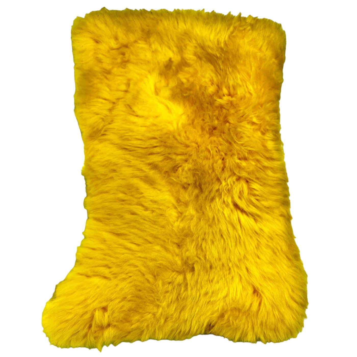 Yellow Sheepskin Floor Mats for Rolls Royce Phantom Drophead Coupe (2007-2016) ER56 Design Brand - AutoWin