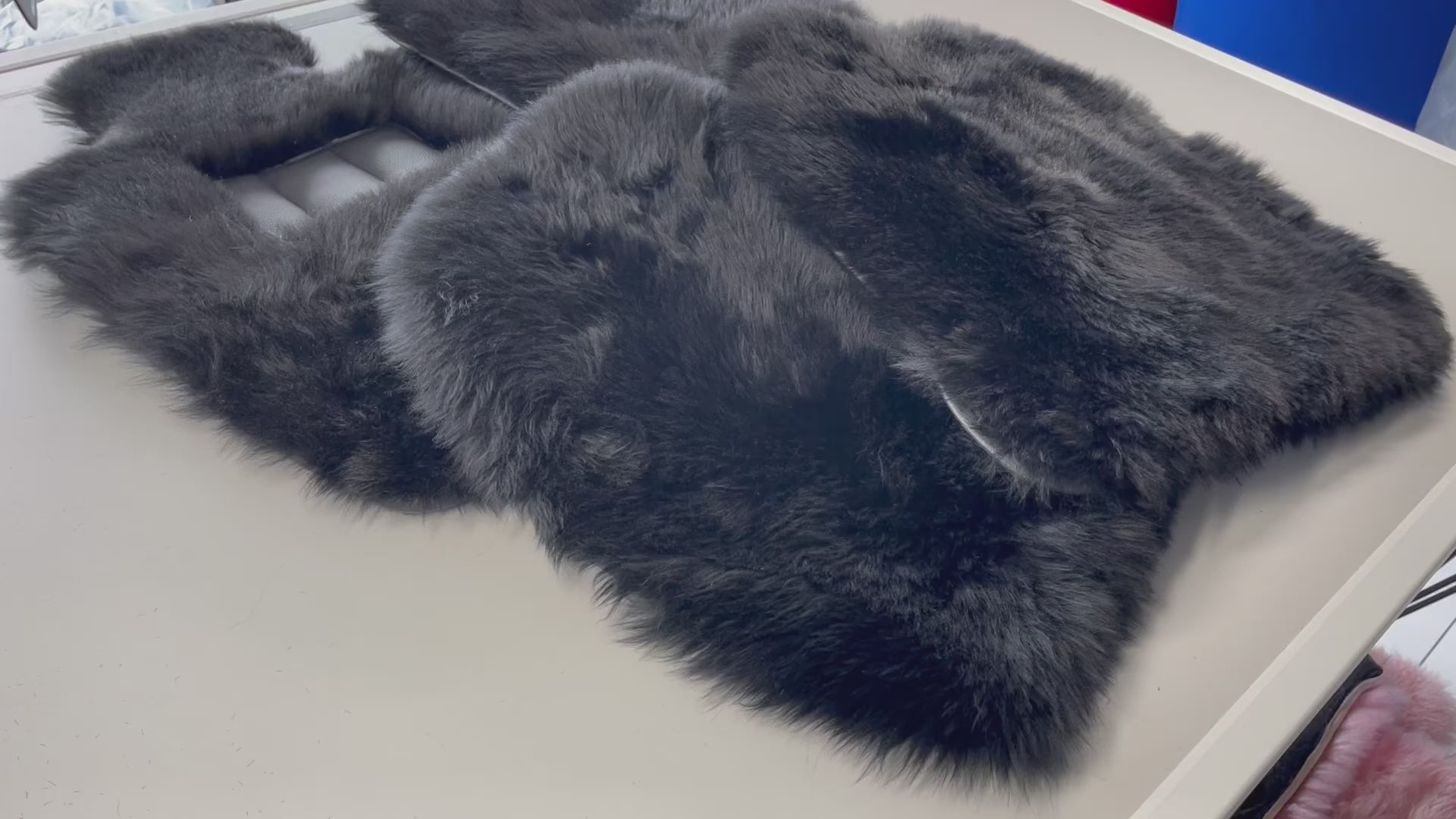 Genuine Sheepskin Floor Mats Rolls Royce Ghost Series II (2021-2024) Er56 Design Brand - ER56 Design