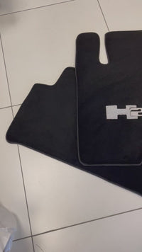 フロアマット ハマー H2 2003-2009 テーラードブラックカーペット用