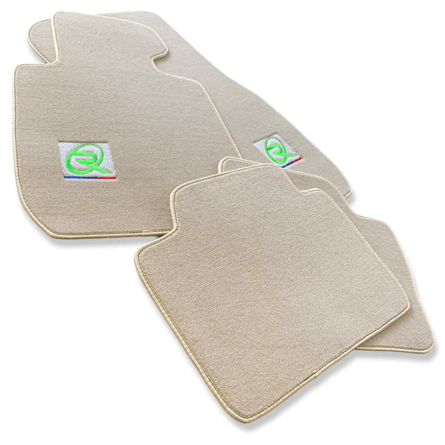 Beige Floor Mats For BMW X4M Series F98 Tailored Set Perfect Fit - AutoWin