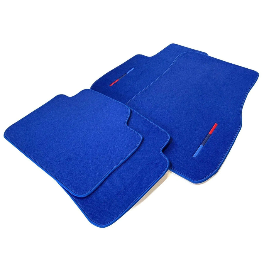 Blue Floor Mats For BMW 1 Series F40 With M Package - AutoWin