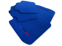 Blue Floor Mats For BMW M3 F80 Series With M Package - AutoWin