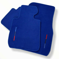 Blue Floor Mats For BMW X5 Series F15 With M Package - AutoWin