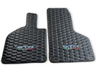 Blue Stitched Carbon Mats for Lamborghini Huracan Sto