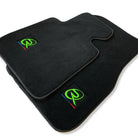Floor Mats For BMW 3 Series E46 Coupe ROVBUT Brand Tailored Set Perfect Fit Green - AutoWin