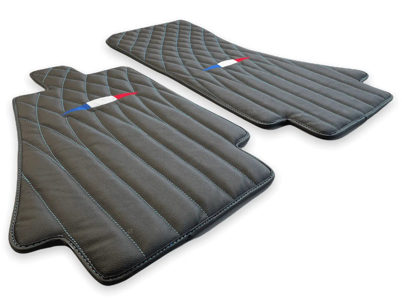 Floor Mats For Bugatti Chiron Leather Limited Edition - AutoWin