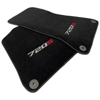 Floor Mats For McLaren 720S Black Tailored Carpets Set AutoWin - AutoWin