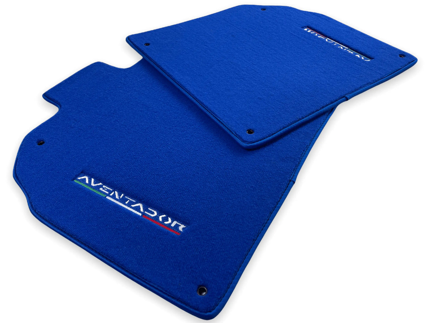 Floor Mats for Lamborghini Aventador Blue Color Carpet - AutoWin