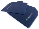 Floor Mats for Lamborghini Aventador Dark Blue Color - AutoWin