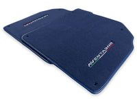 Floor Mats for Lamborghini Aventador Dark Blue Color - AutoWin