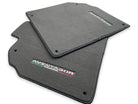 Floor Mats for Lamborghini Aventador Gray Color Carpet - AutoWin