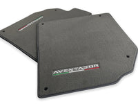 Floor Mats for Lamborghini Aventador Gray Color Carpet - AutoWin