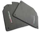 Floor Mats for Lamborghini Aventador Gray Color Carpet - AutoWin