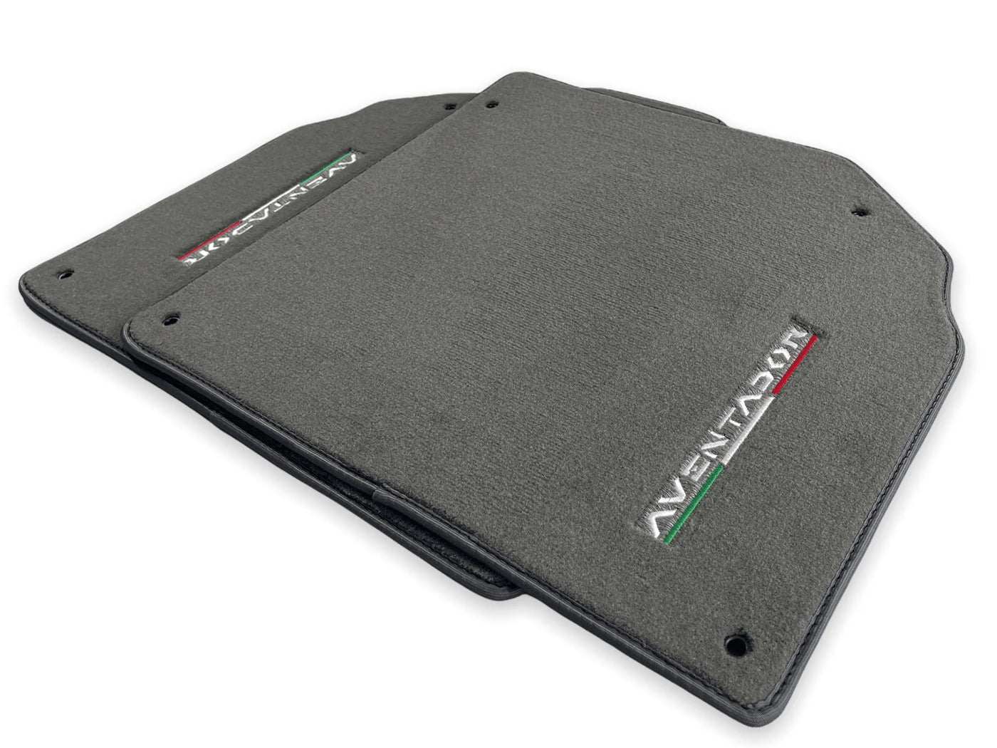Floor Mats for Lamborghini Aventador Gray Color Carpet - AutoWin