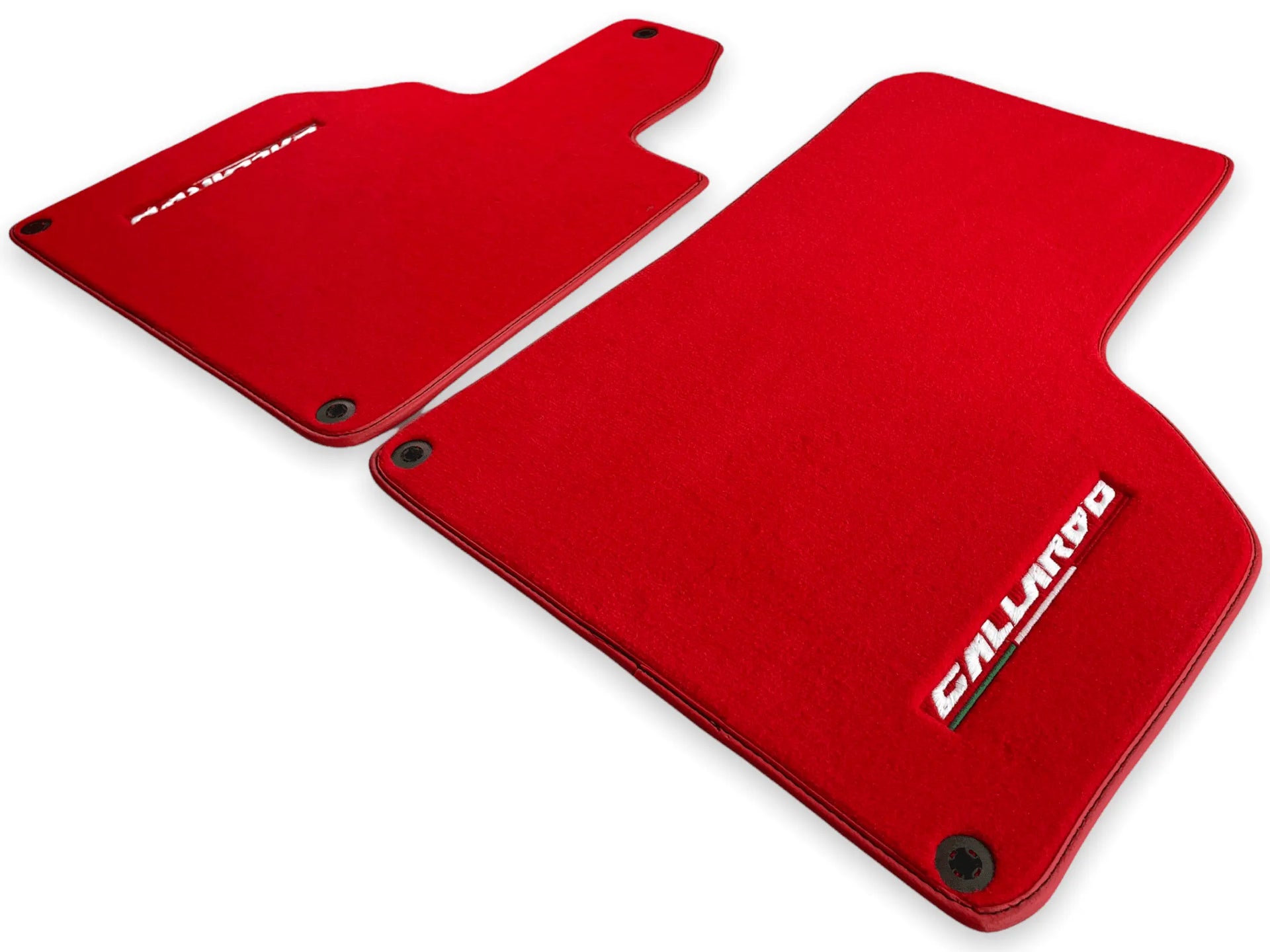 Floor Mats for Lamborghini Gallardo Red Color - AutoWin