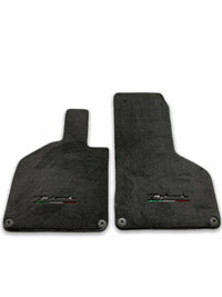 Floor Mats for Lamborghini Huracan With Italian Flag and Perfomante Logo - AutoWin