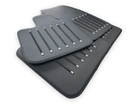 Leather Floor Mats For Rolls Royce Black Badge Ghost Series II (2021-2024) Black - AutoWin