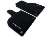 Floor Mats for Lamborghini Aventador Black Color Carpet - AutoWin
