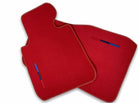 Red Floor Mats For BMW 1 Series E87 With M Package - AutoWin