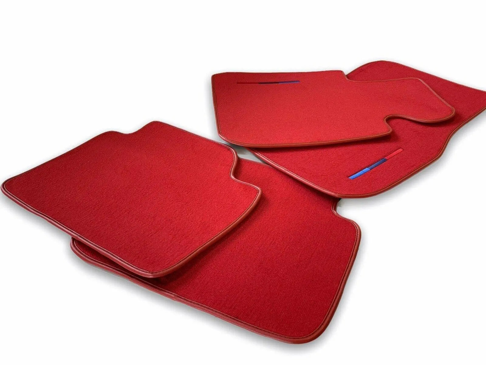 Red Floor Mats For BMW M4 Series F82 - AutoWin