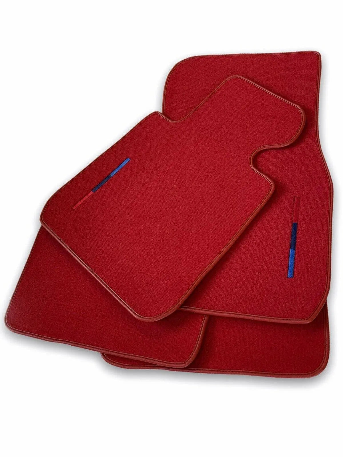 Red Floor Mats For BMW M8 Series Gran Coupe F93 - AutoWin