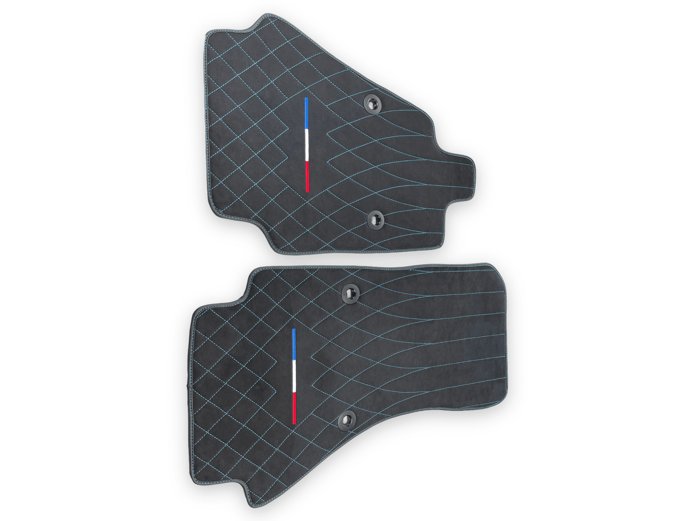 Alcantara Leather Floor Mats For Bugatti Chiron Limited Edition - AutoWin