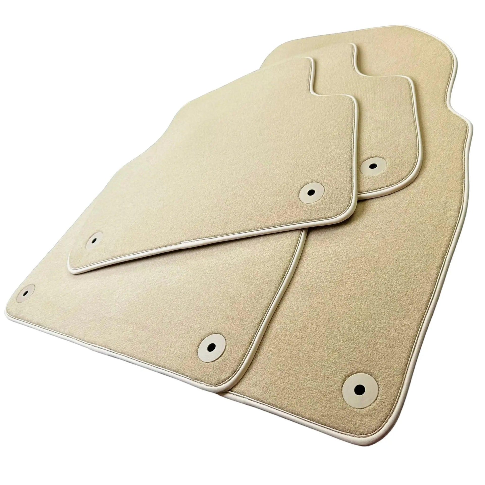 Beige Floor Mats For Bentley Mulsanne (2010-2020) - AutoWin