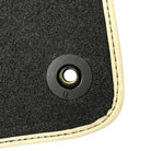 Beige Floor Mats For Bentley Mulsanne (2010-2020) - AutoWin