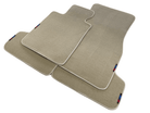 Beige Floor Mats For BMW 7 Series G12 With M Package AutoWin Brand - AutoWin