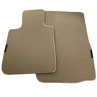 Beige Floor Mats For BMW Z4 Series E85 Convertible (2003-2008) With M Package - AutoWin
