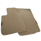 Beige Floor Mats For BMW Z4 Series E85 Convertible (2003-2008) With M Package - AutoWin
