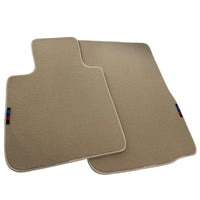 Beige Floor Mats For BMW Z4 Series E85 Convertible (2003-2008) With M Package - AutoWin