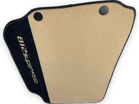 Beige Floor Mats For Ferrari 812 Superfast With Alcantara Leather - AutoWin