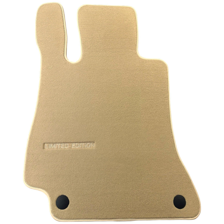 Beige Floor Mats For Mercedes Benz A-Class W177 Hatchback (2018-2023) | Limited Edition - AutoWin