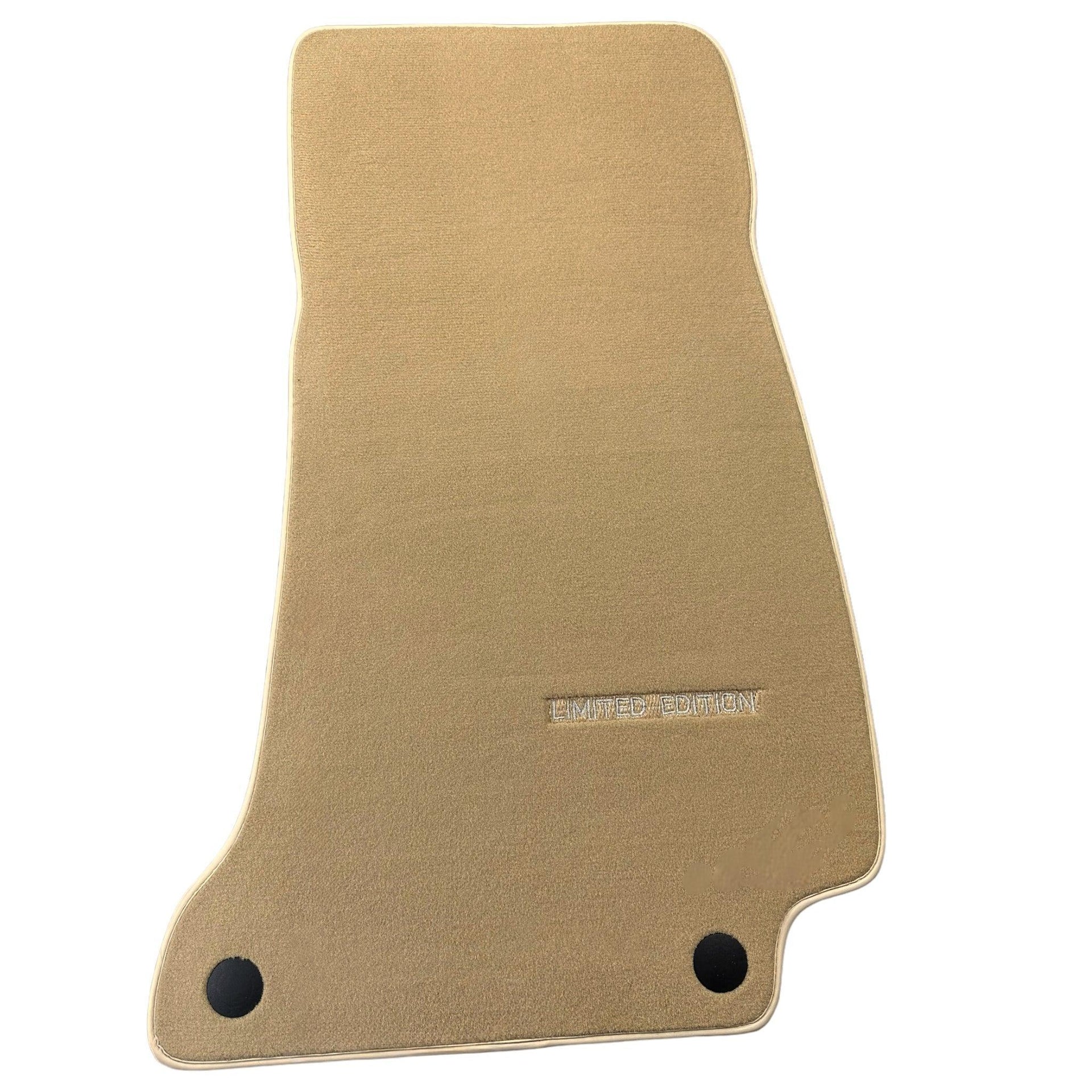 Beige Floor Mats For Mercedes Benz S-Class V222 (2013-2020) Long Wheelbase | Limited Edition - AutoWin