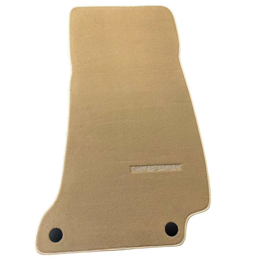 Beige Floor Mats For Mercedes Benz S-Class W222 (2013-2020) Short Wheelbase | Limited Edition - AutoWin