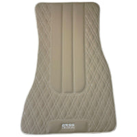 Beige Leather Floor Mats For BMW 3 Series E91 5-door Touring - AutoWin