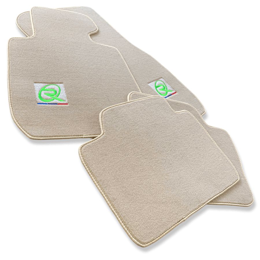 Beige Mats For BMW M5 E34 Tailored Set Perfect Fit - AutoWin