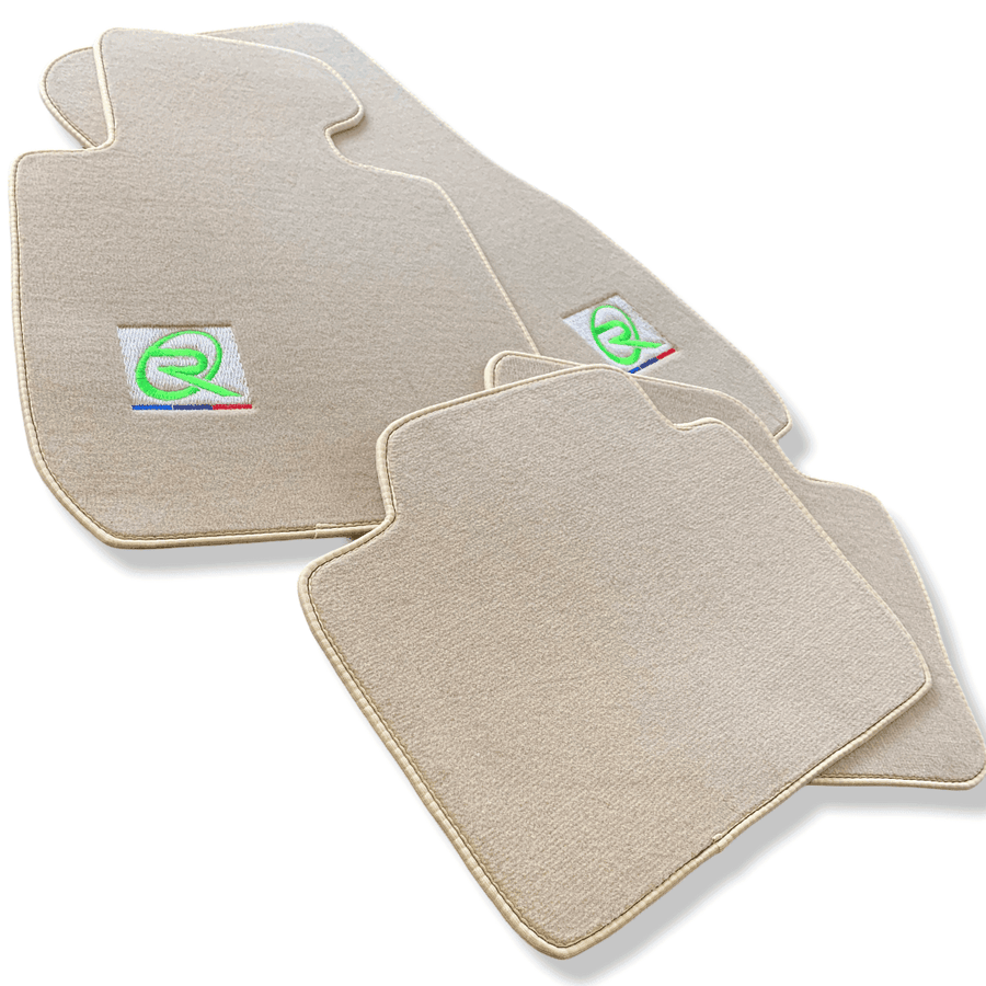 Beige Mats For BMW M5 F10 Tailored Set Perfect Fit - AutoWin