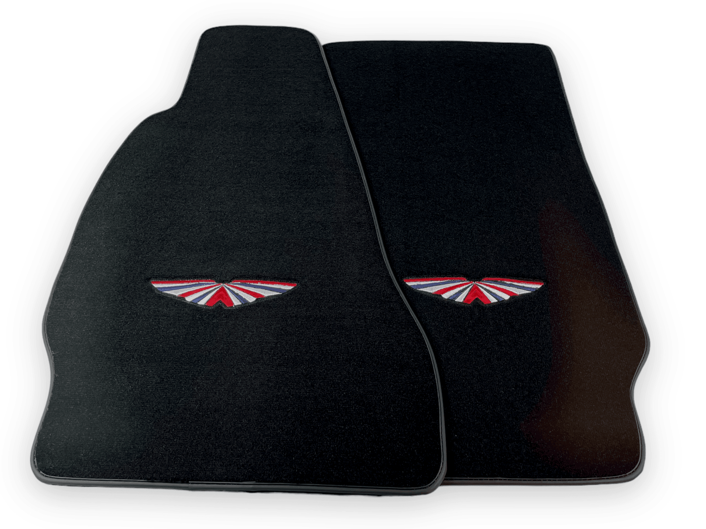 Black Floor Mats For Aston Martin Vanquish (2012–2018) Er56 Design - AutoWin