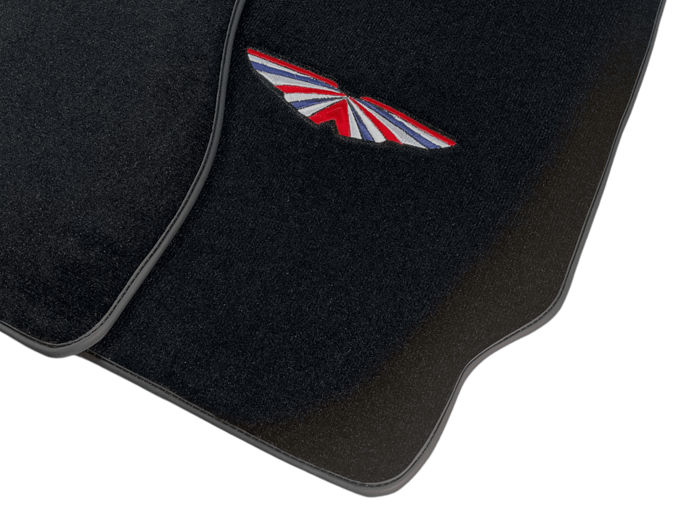Black Floor Mats For Aston Martin Vanquish (2012–2018) Er56 Design - AutoWin