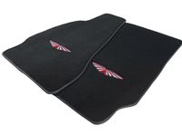 Black Floor Mats For Aston Martin Vanquish (2012–2018) Er56 Design - AutoWin
