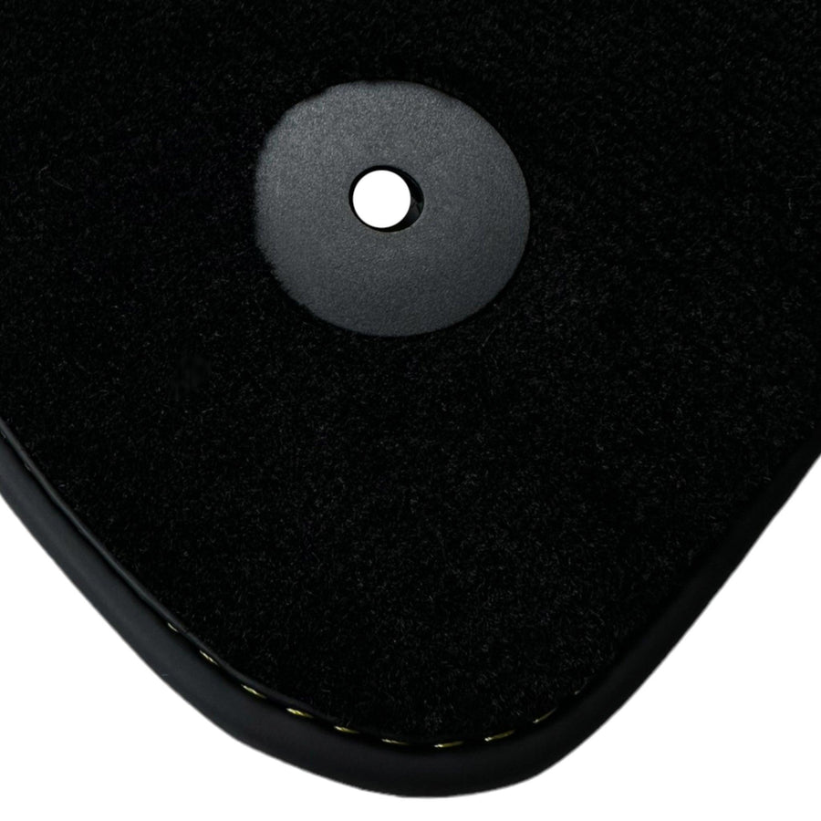 Black Floor Mats for Audi A1 5-door Hatchback 2010-2018 | Fighter Jet Edition - AutoWin