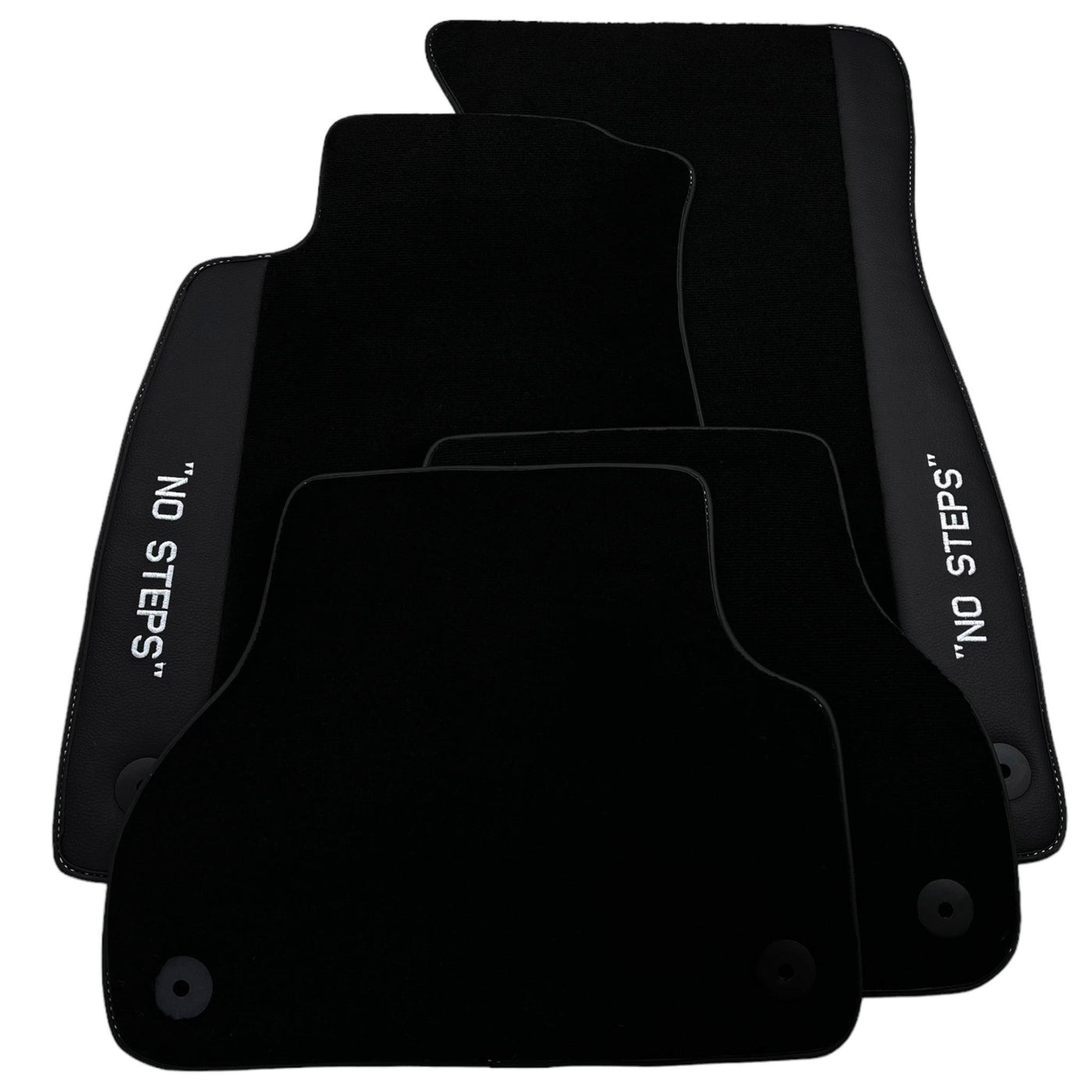 Black Floor Mats for Audi A1 - 5-door Hatchback (2019-2024) | No Steps - AutoWin