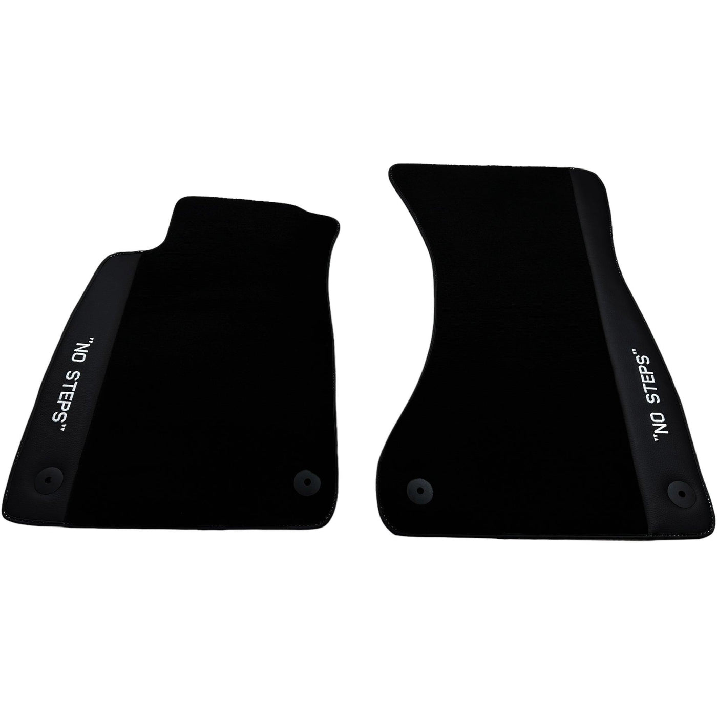 Black Floor Mats for Audi A3 - 5-door Sedan (2013-2020) | No Steps - AutoWin