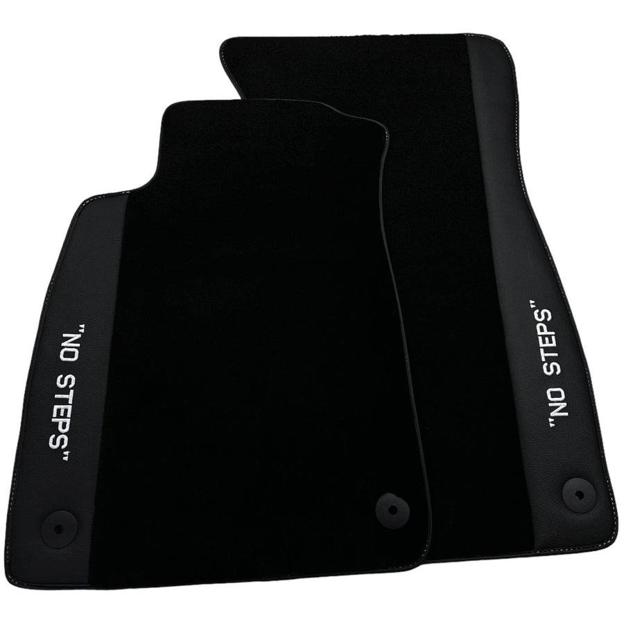 Black Floor Mats for Audi A4 - B5 Avant (1996 - 1999) | No Steps - AutoWin